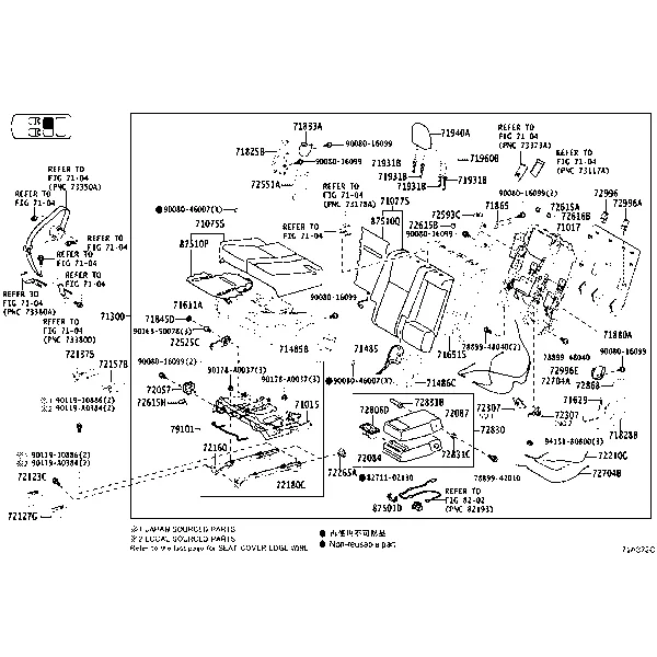 REAR SEAT & SEAT TRACK