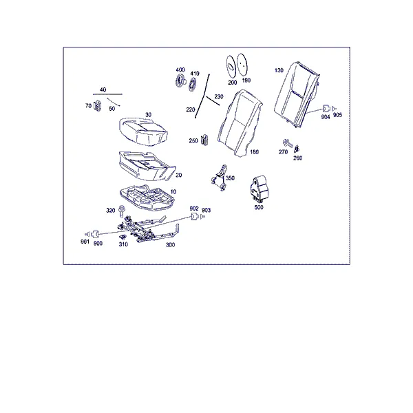 ЗАДНИЕ ОДНОМЕСТНЫЕ СИДЕНЬЯ