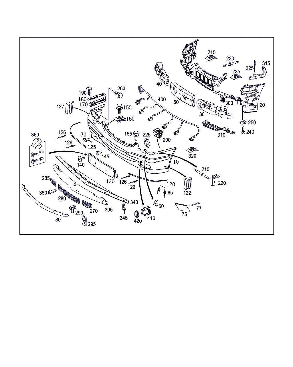 БАМПЕР ПЕРЕДНИЙ