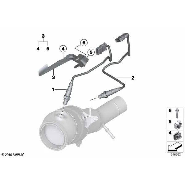 Лямбда-зонд/дополнительные элементы