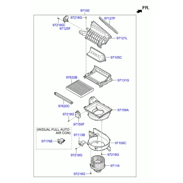 Климатическая установка - отопитель и вентилятор
