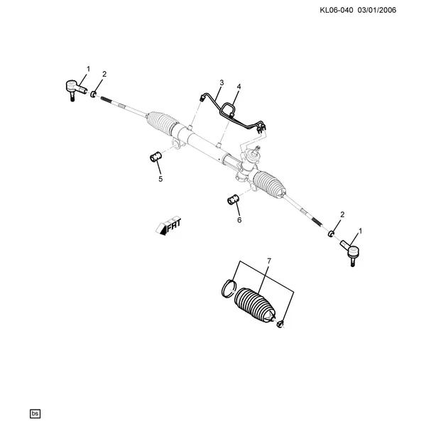 РУЛЕВОЙ МЕХАНИЗМ В СБОРЕ
