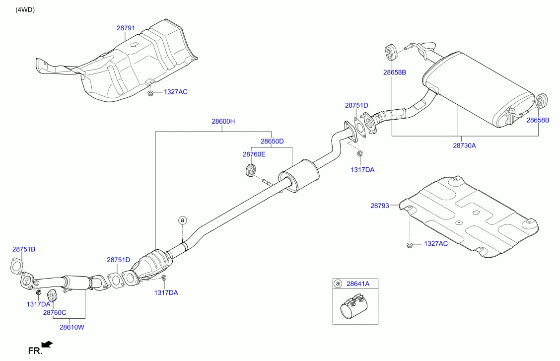 MUFFLER & EXHAUST PIPE
