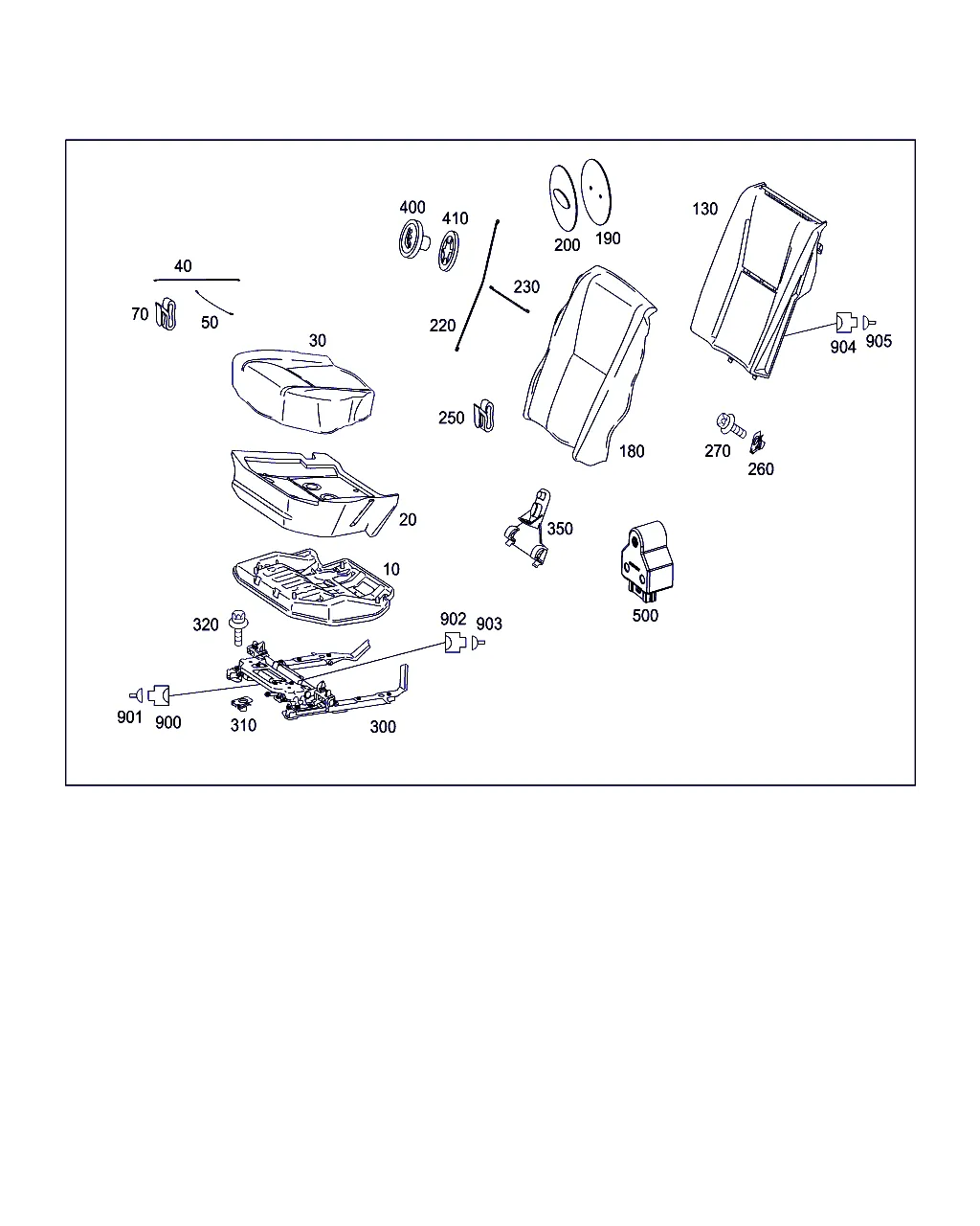 ЗАДНИЕ ОДНОМЕСТНЫЕ СИДЕНЬЯ