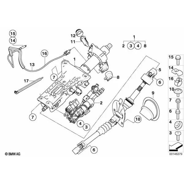 Электрическая рулевая колонка