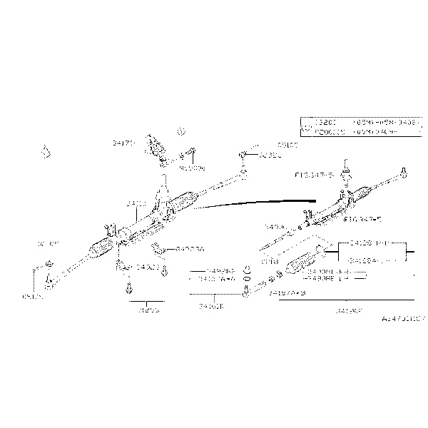 POWER STEERING GEAR BOX