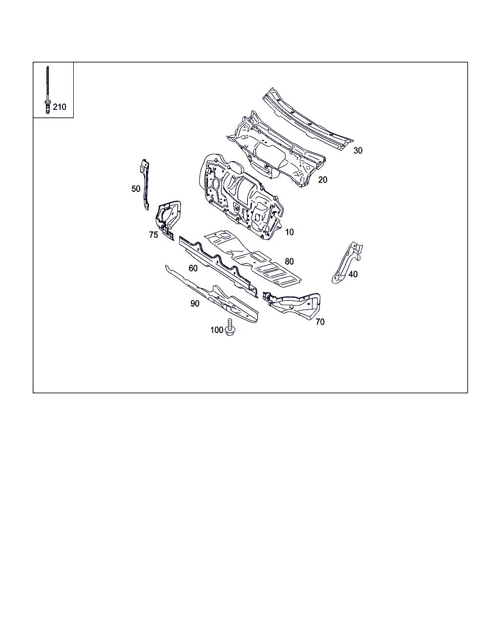 МОТОРНЫЙ ЩИТ И СОЕДИНИТЕЛЬНЫЕ ДЕТАЛИ