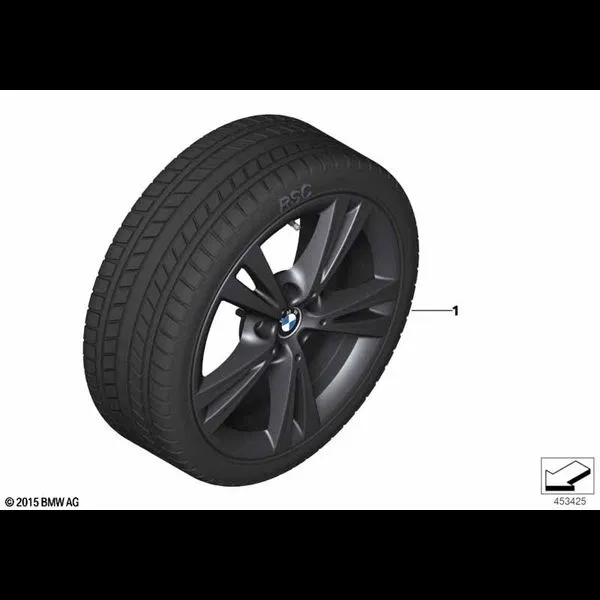 Колесо в сб.зим.сдвоенн.сп.385 -17"