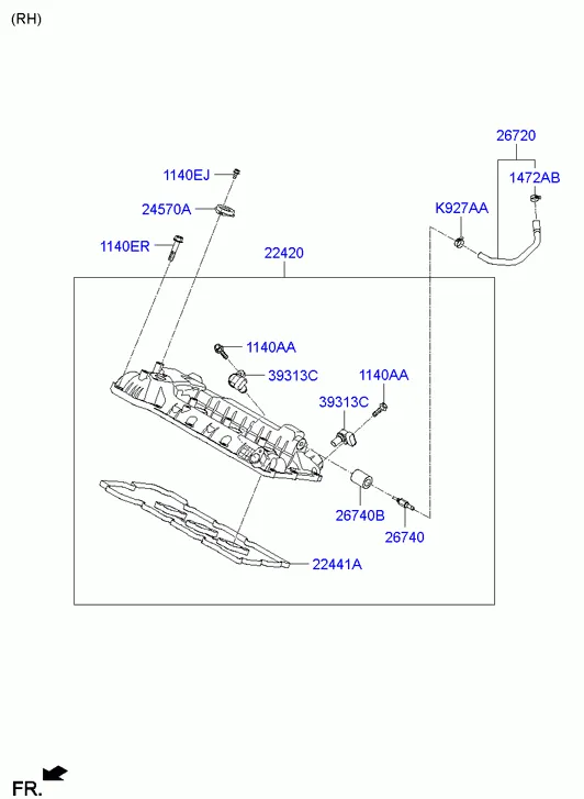 Крышка головки цилиндров