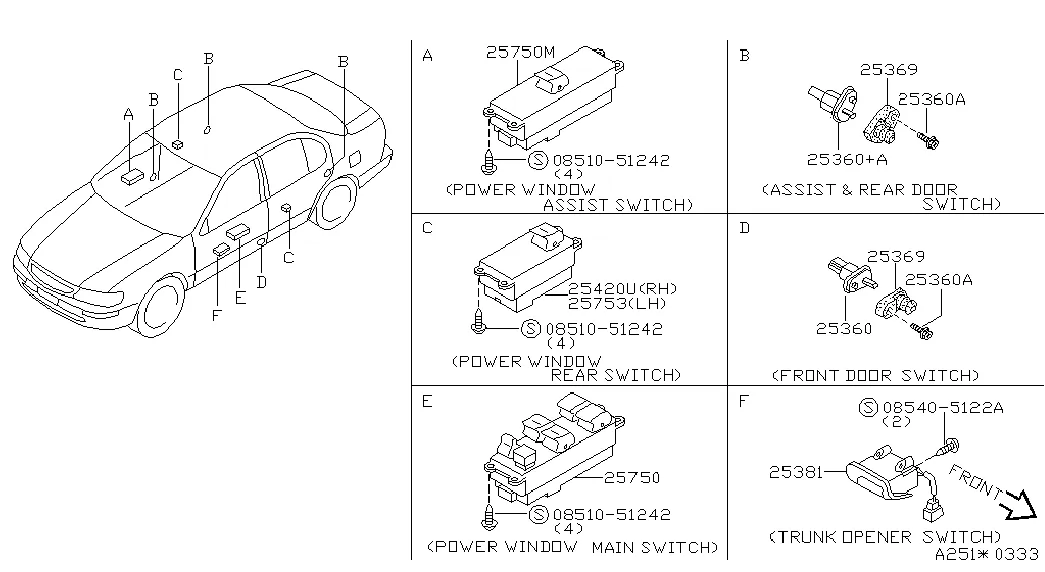 Переключатель; DOOR