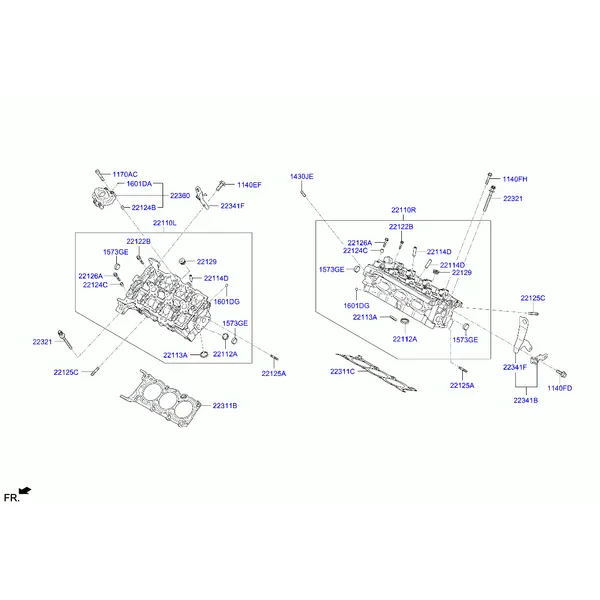 ГОЛОВКА БЛОКА ЦИЛИНДРОВ