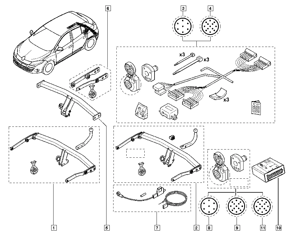Тягово-сцепное устройство (дополнительное оборудование)