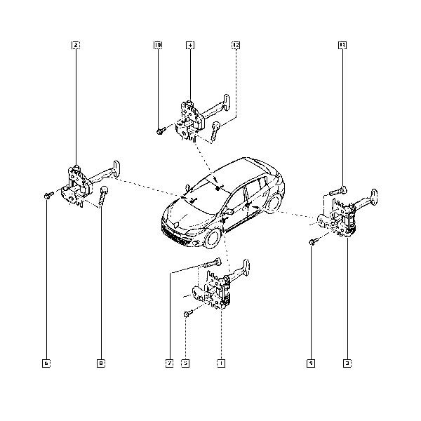 Петли дверей