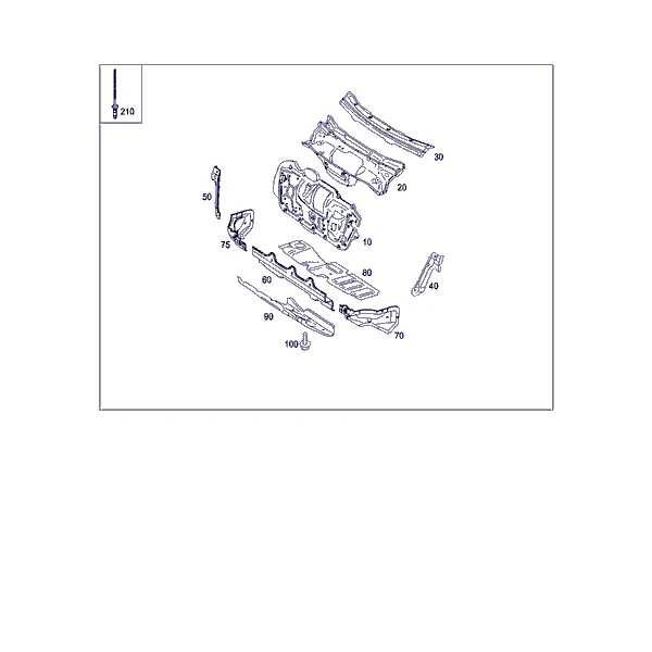 МОТОРНЫЙ ЩИТ И СОЕДИНИТЕЛЬНЫЕ ДЕТАЛИ