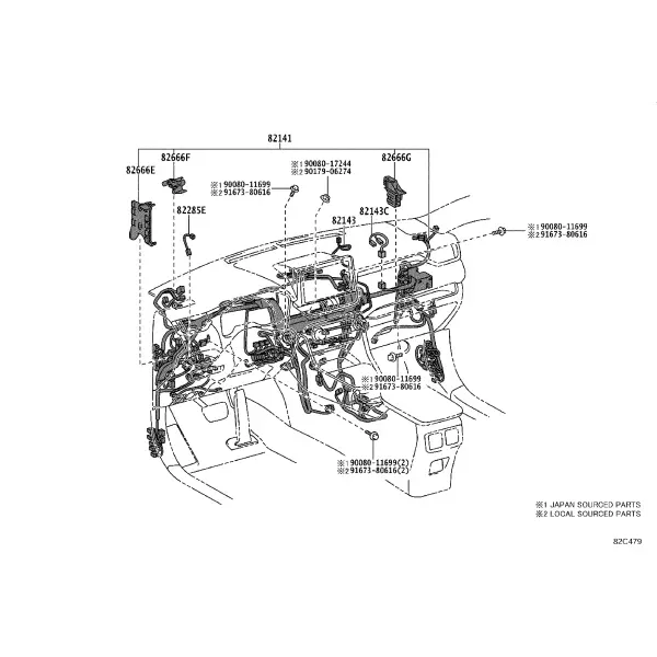 WIRING & CLAMP