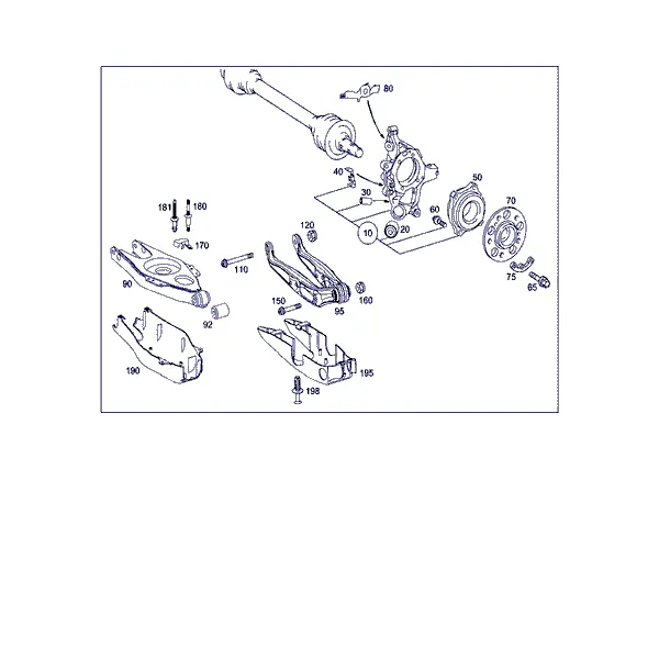 ПОДВЕСКА ЗАДНЕГО МОСТА
