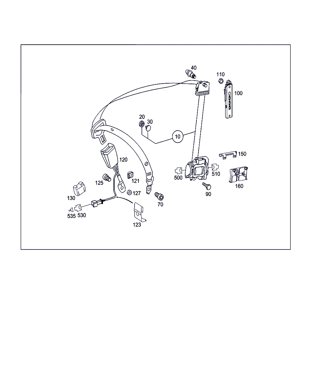 РЕМЕНЬ БЕЗОПАСНОСТИ СИДЕНЬЯ ВОДИТЕЛЯ