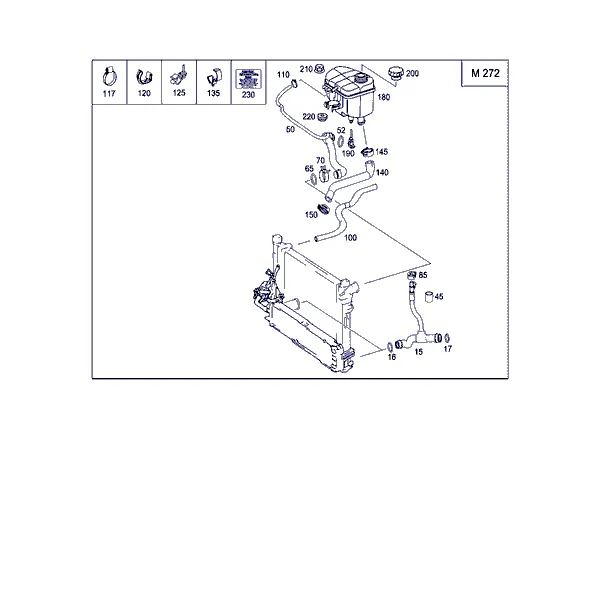 РАСШИРИТЕЛЬНЫЙ БАЧОК,КРЕПЛЕНИЕ И ШЛАНГИ