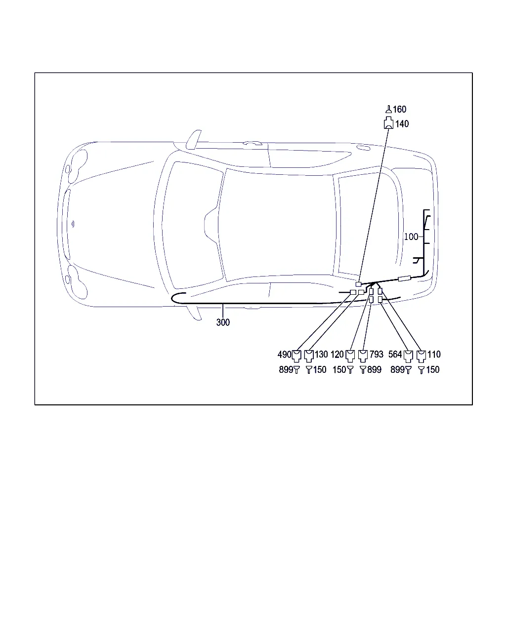 ЖГУТ ЭЛЕКТРОПРОВОДКИ КРЫШКИ БАГАЖНИКА