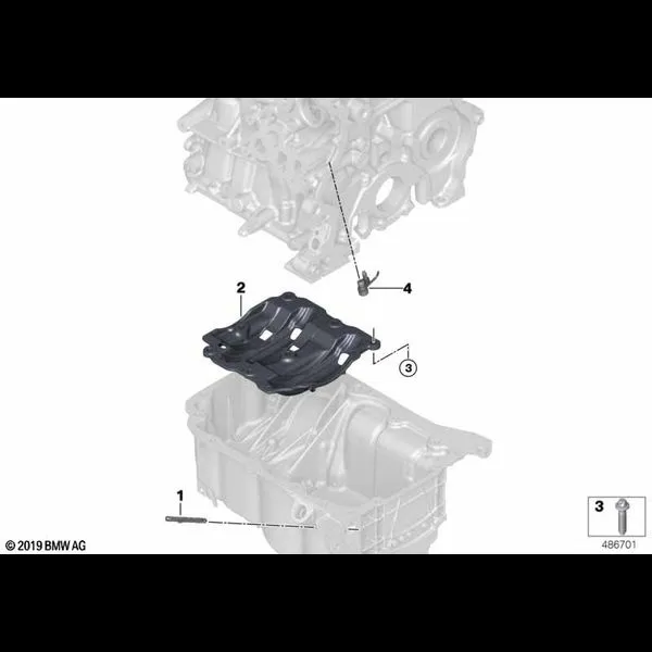 Блок цилиндров/дополнительные элементы