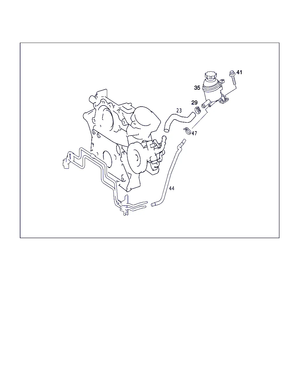 НАВЕСН. ДЕТАЛИ НАСОСА ГУР