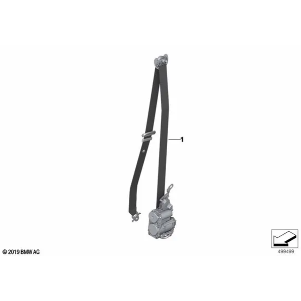 Individual ремень безоп.впереди