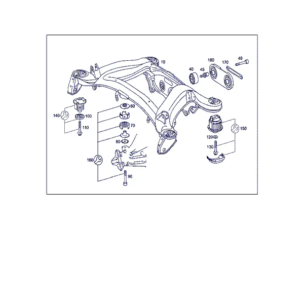 БАЛКА ЗАДНЕГО МОСТА