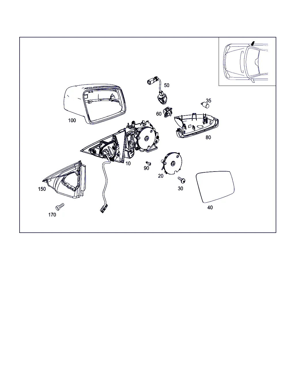 НАРУЖНОЕ ЗЕРКАЛО ПРАВОЕ