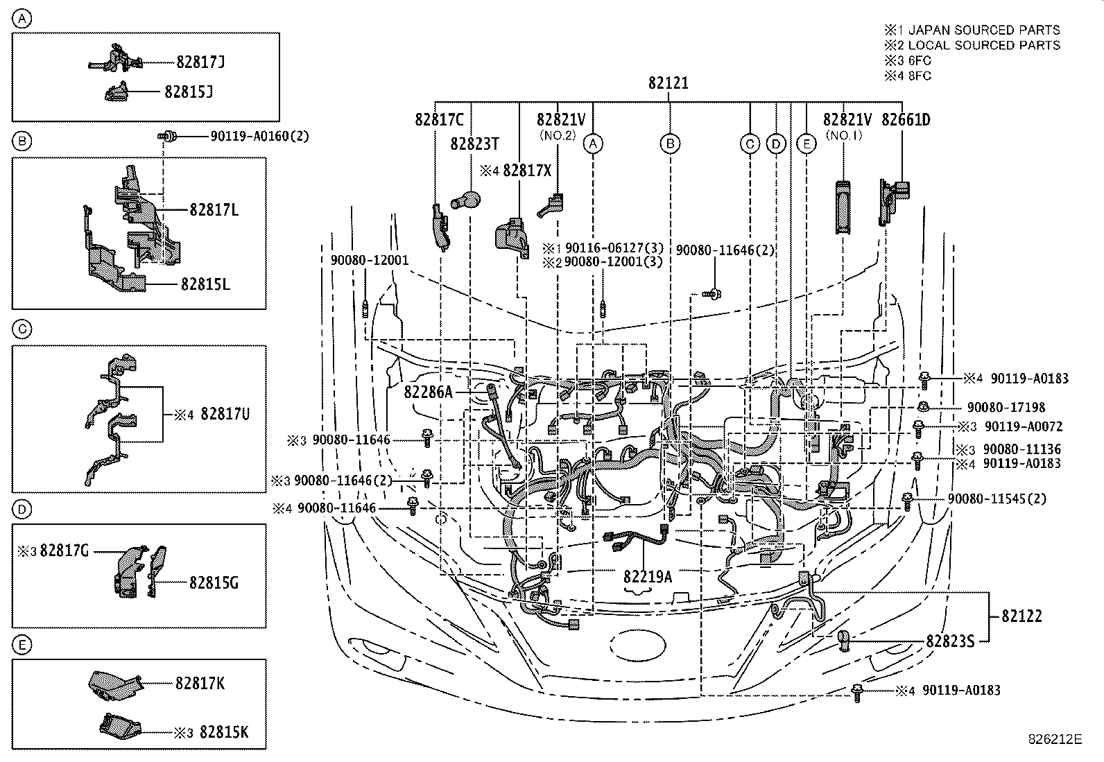 WIRING & CLAMP