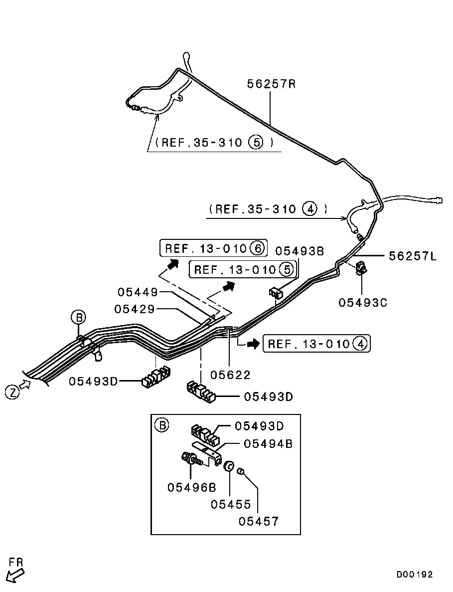 ТОПЛИВНАЯ СИСТЕМА - ТОПЛ. ТРУБК,СИСТ. УЛАВЛ. ПАРОВ