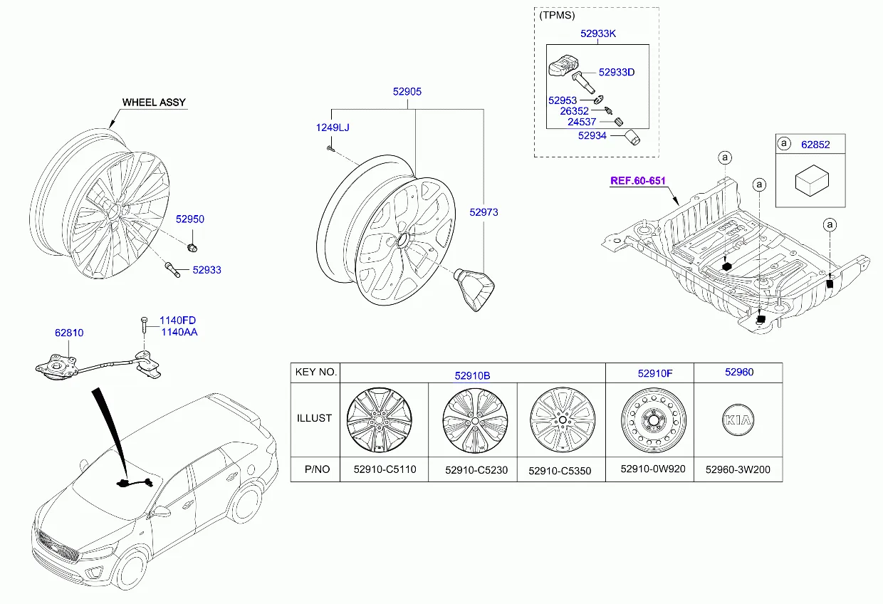 Колесо и колпак колеса