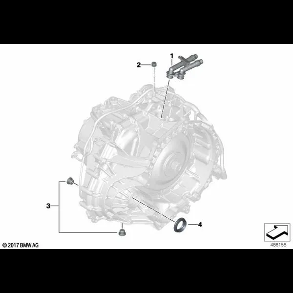 Отд.детали коробки передач 7DCT300