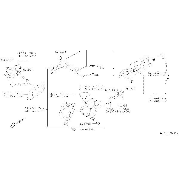 DOOR PARTS (LATCH & HANDLE)