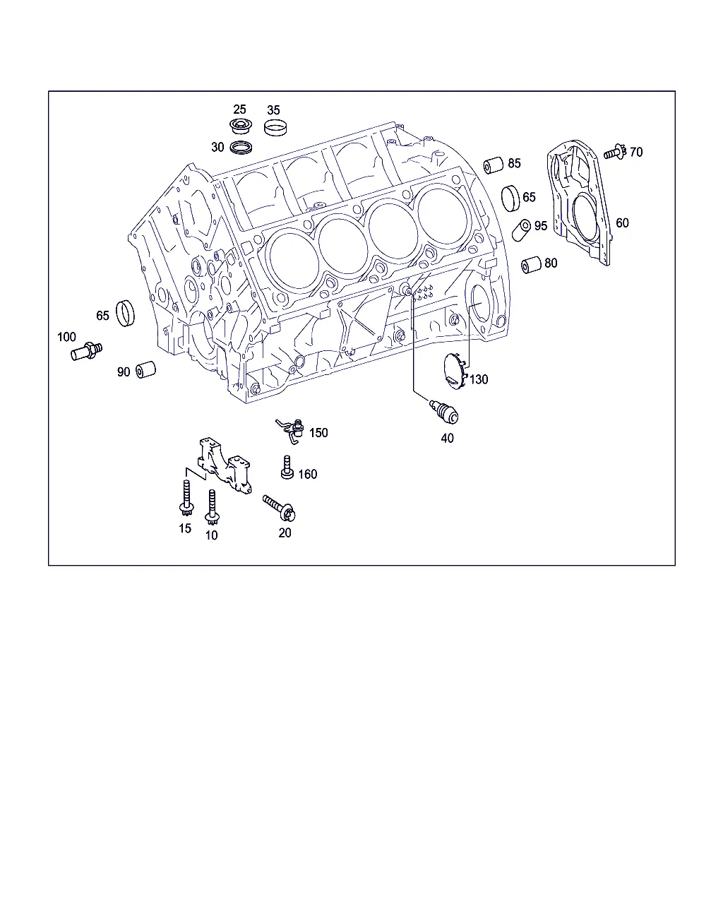 БЛОК ЦИЛИНДРОВ ДВИГАТЕЛЯ