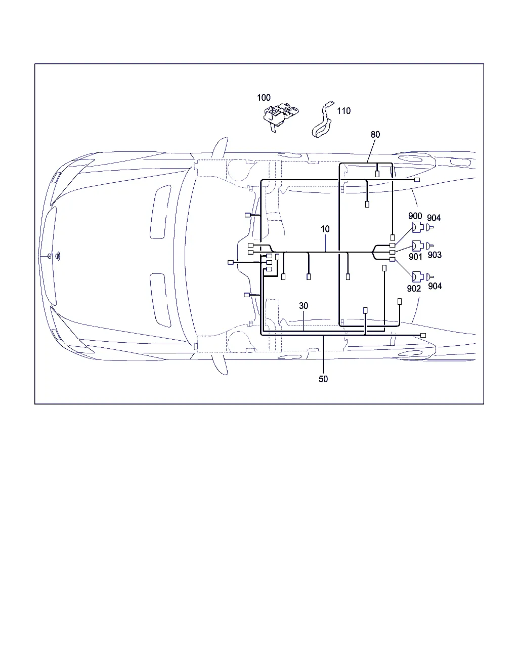 ЖГУТ ЭЛ.ПРОВОДКИ КРЫШИ