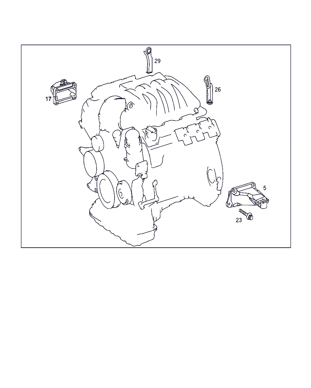 КРОНШТЕЙН ОПОРЫ ДВИГ. И НАВЕСНЫЕ ДЕТАЛИ