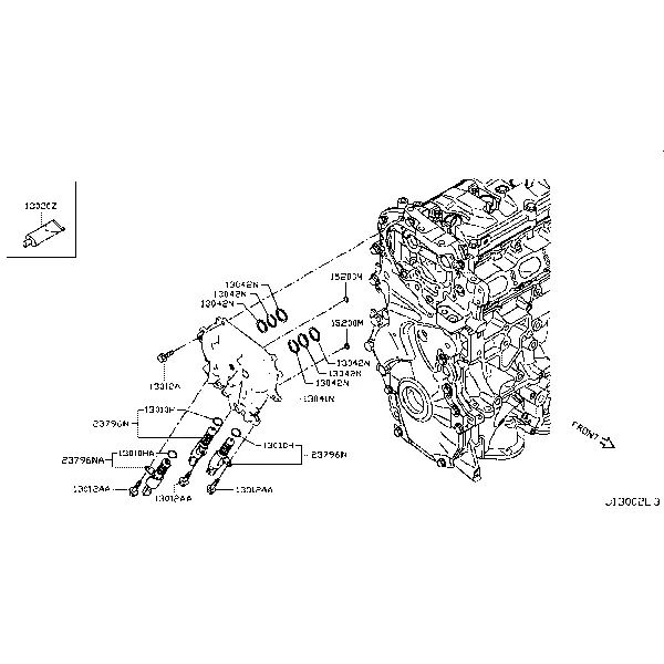 Распредвал и клапанный привод; SELECT CAMSHAFT