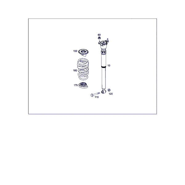 АМОРТИЗ. СТОЙКА ЗАДНЯЯ И ЕЁ КРЕПЛЕНИЕ N