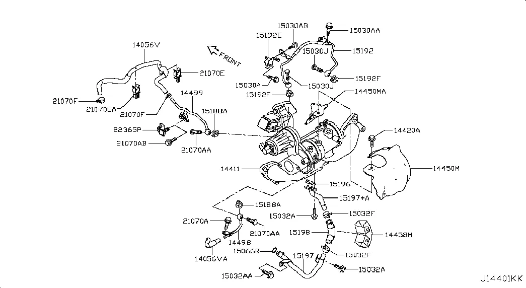 Турбонагнетатель; TURBO CHARGER