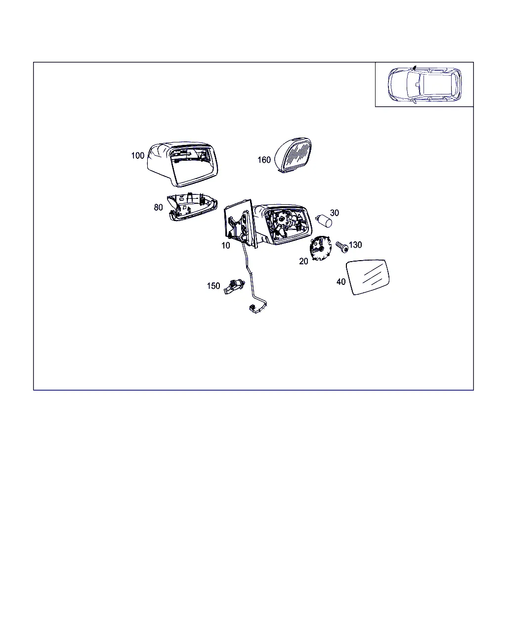 НАРУЖНОЕ ЗЕРКАЛО ПРАВОЕ