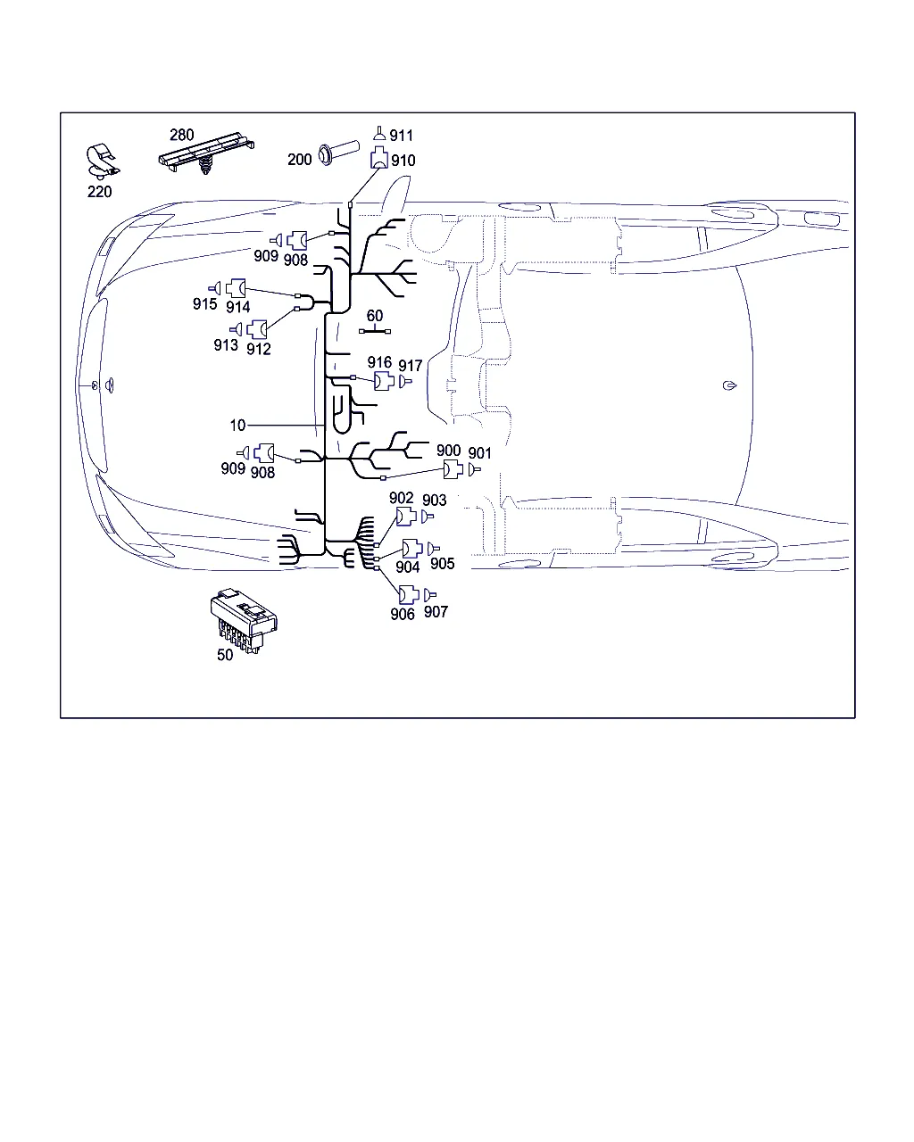 ЖГУТ ЭЛЕКТРОПРОВОДКИ ПЕРЕДНЕЙ ПАНЕЛИ