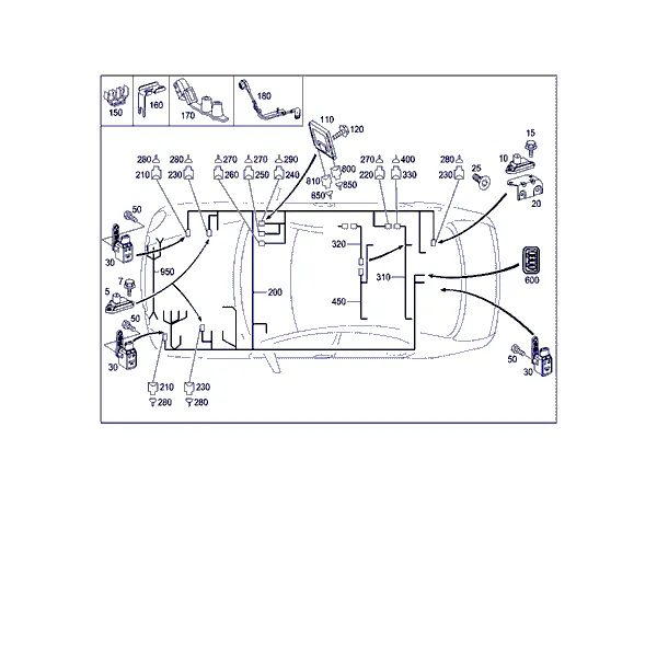 ЖГУТ ПРОВОДКИ ПНЕВМОПОДВЕС. ПОЛУАКТИВ.