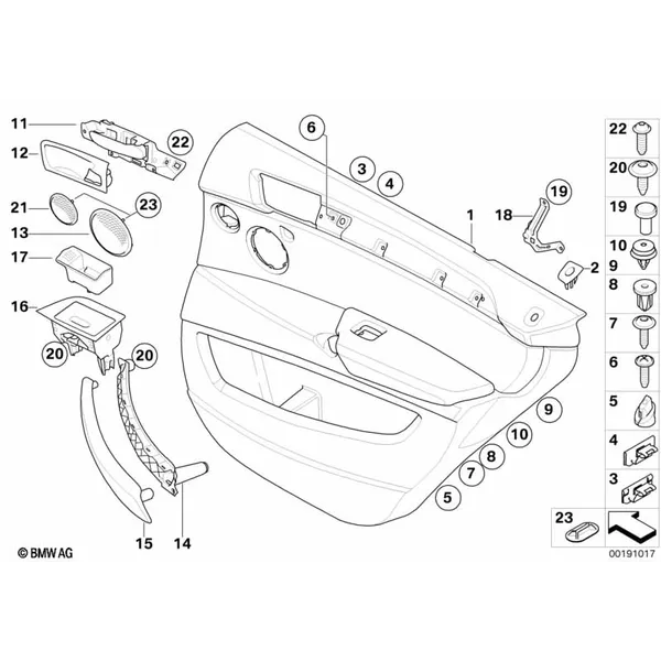 Обшивка двери Зд