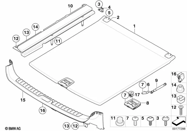 Облицовка пола багажного отделения