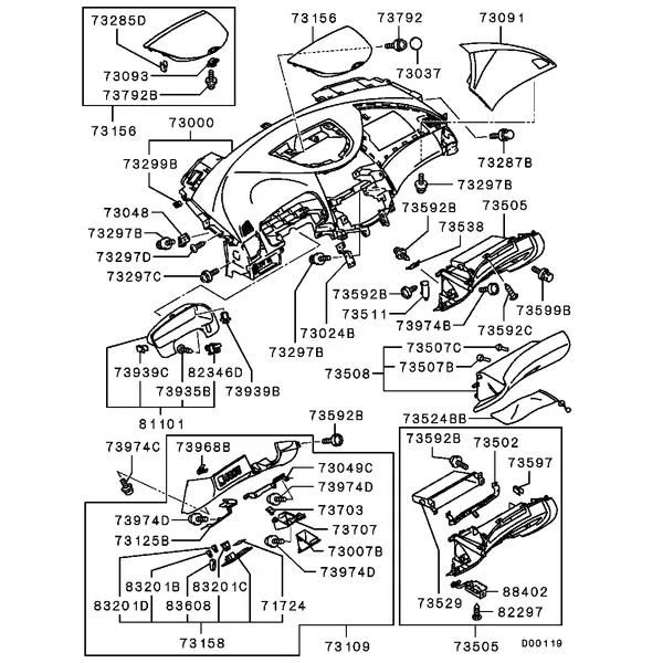 ИНТЕРЬЕР - ВНУТРЕННИЕ ПАНЕЛИ И ДЕТАЛИ