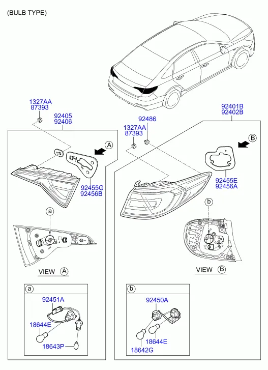 задняя фара