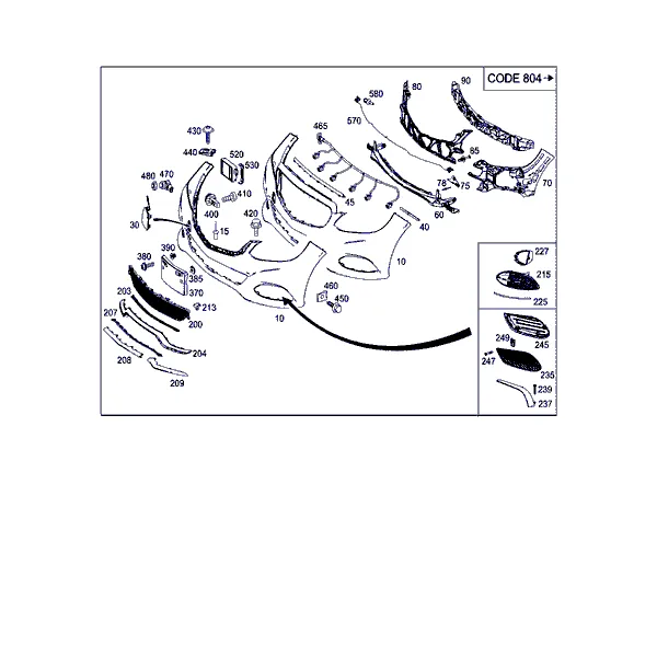 БАМПЕР ПЕРЕДНИЙ