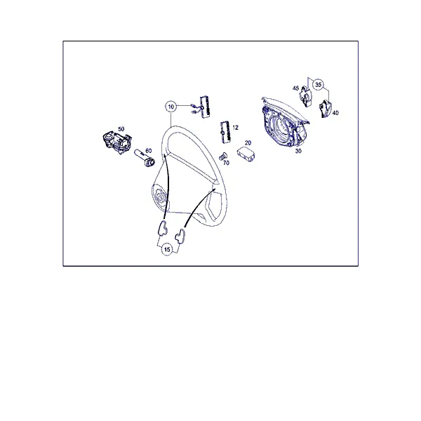 РУЛ. КОЛЕСО И ЗАМОК БЛОКИРОВ. РУЛ. ВАЛА