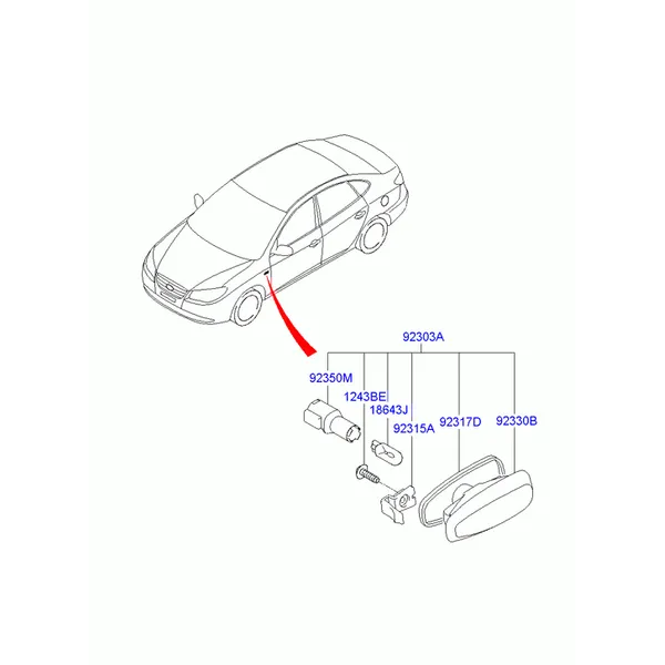 повторитель поворота