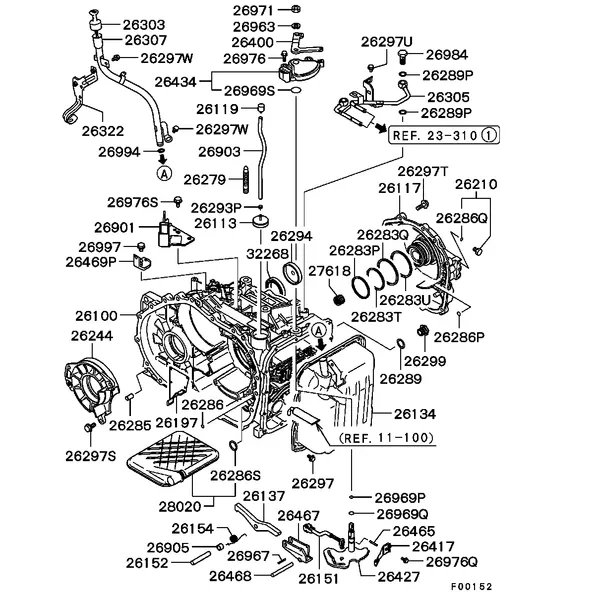 АКПП - КОРПУС АКПП